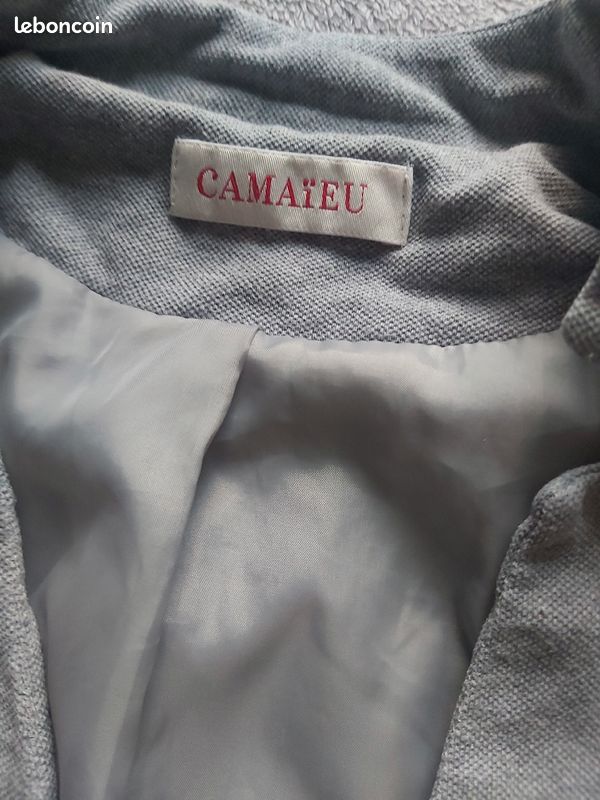 Veste Grise Femme (image 2)