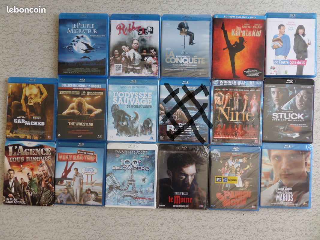 Blu ray ( bluray ) divers à 2 euros ( envoi possible ) (image 1)