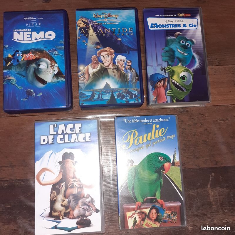 Cassettes VHS Disney (image 1)
