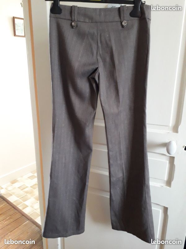 Pantalon marron neuf T36 (image 2)