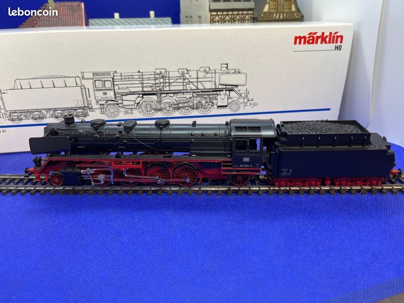 MARKLIN 3392 - Locomotive Vapeur BR 041 334-4 a Tender (image 6)