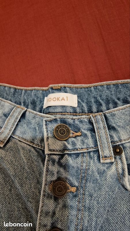Jeans slim taille haute kookaï
Taille 34
Bleu clair
100% coton (image 3)