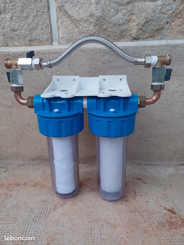 Double filtre a eau (image 1)