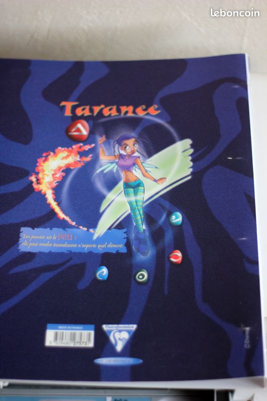 Classeur souple W.I.T.C.H Taranee Clairefontaine A4 (image 2)