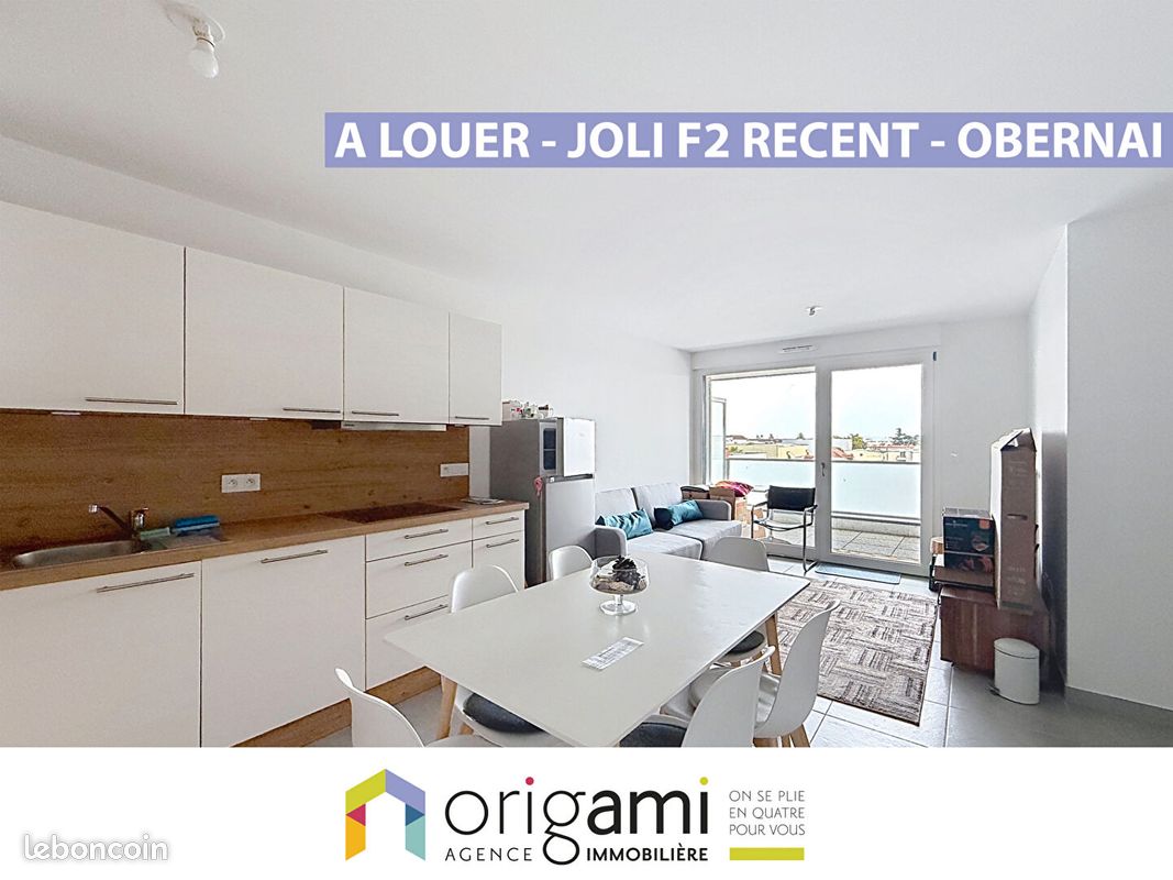 Appartement 2 pièces 43 m² · à Obernai · 43 m² · 685 €/mois
