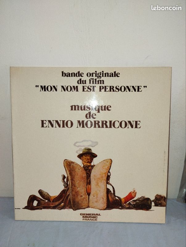 Album vinyle bande originale film Personne Morricone (image 1)