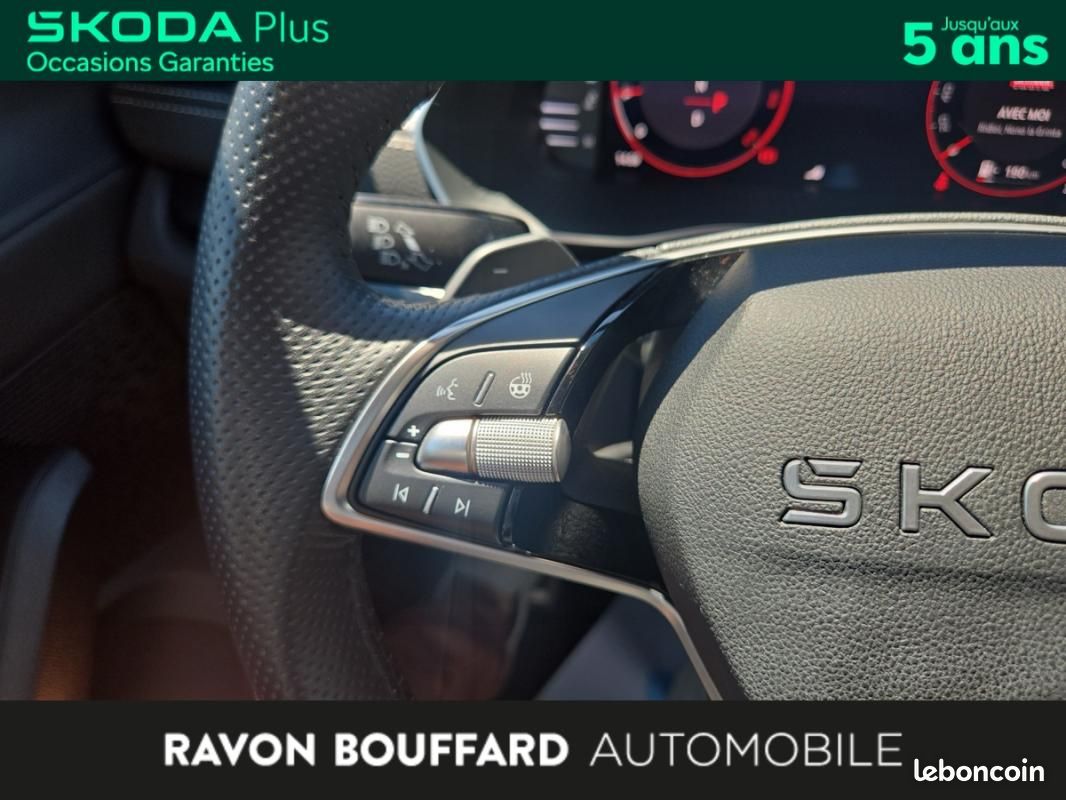 Skoda Octavia Berline 2.0 TDI 150 ch SCR DSG7 Sportline (image 19)