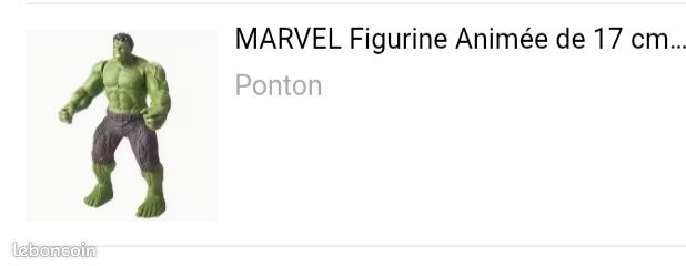Figurine jouet spiderman hulk capitaine 17 cm (image 7)