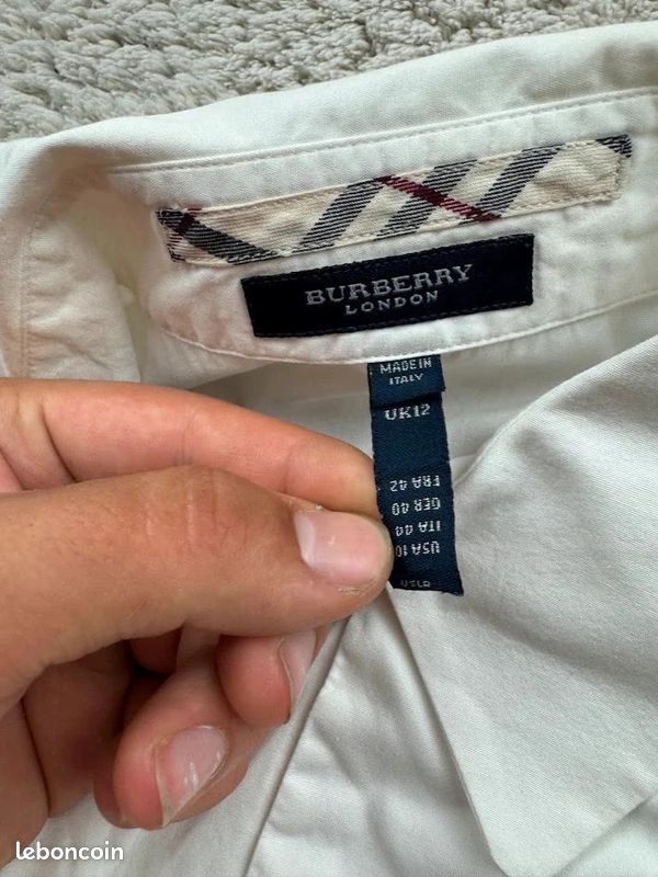 Top Burberry London Sans Manches taille 42 (image 3)