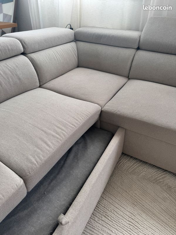 Canapé d’angle convertible (image 5)