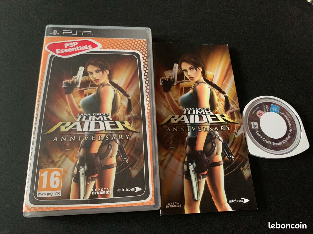 Lara Croft Tomb Raider : Anniversary jeu Psp essentials - Jeux vidéo