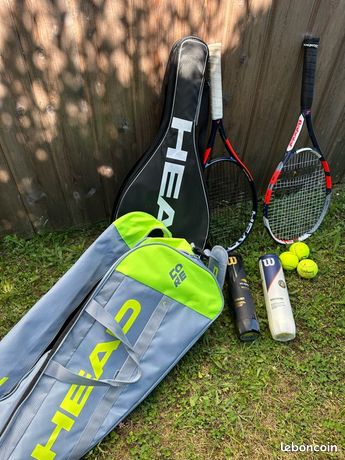 Raquette de Tennis avec sa Housse - Sport & Plein air