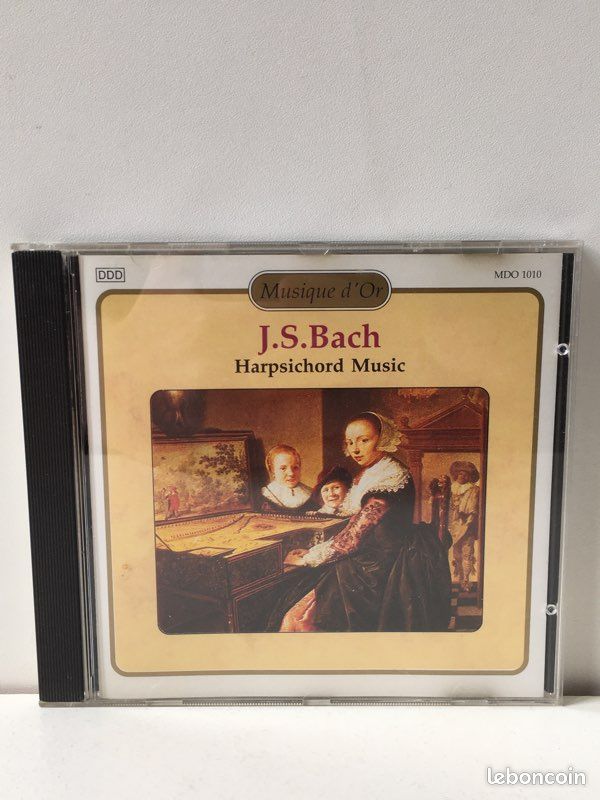 Cd j.s,bach - harpsichord music (image 1)