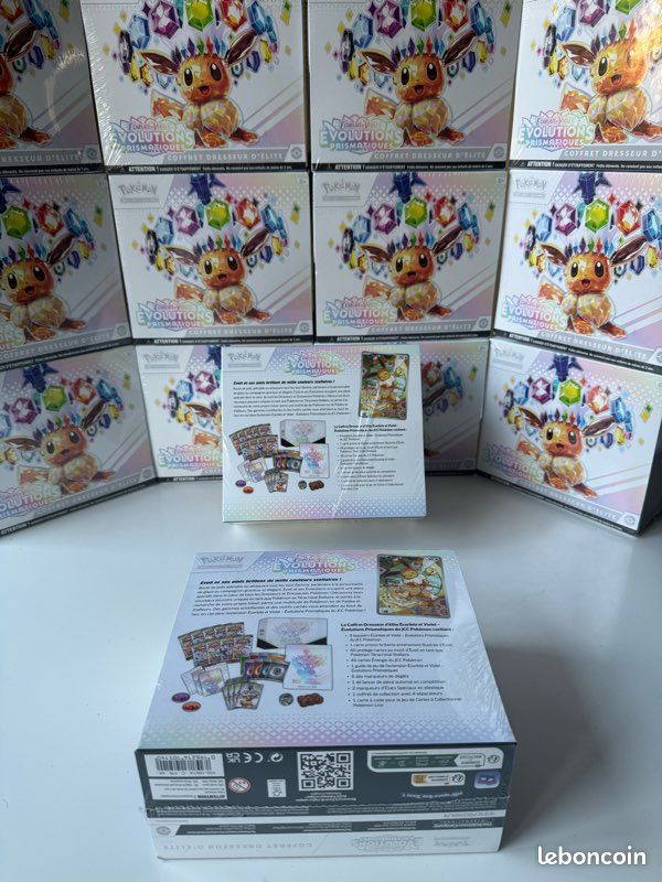 Pokemon etb ev8.5 ev08.5 évolutions prismatiques (neuf/scellé) (image 2)