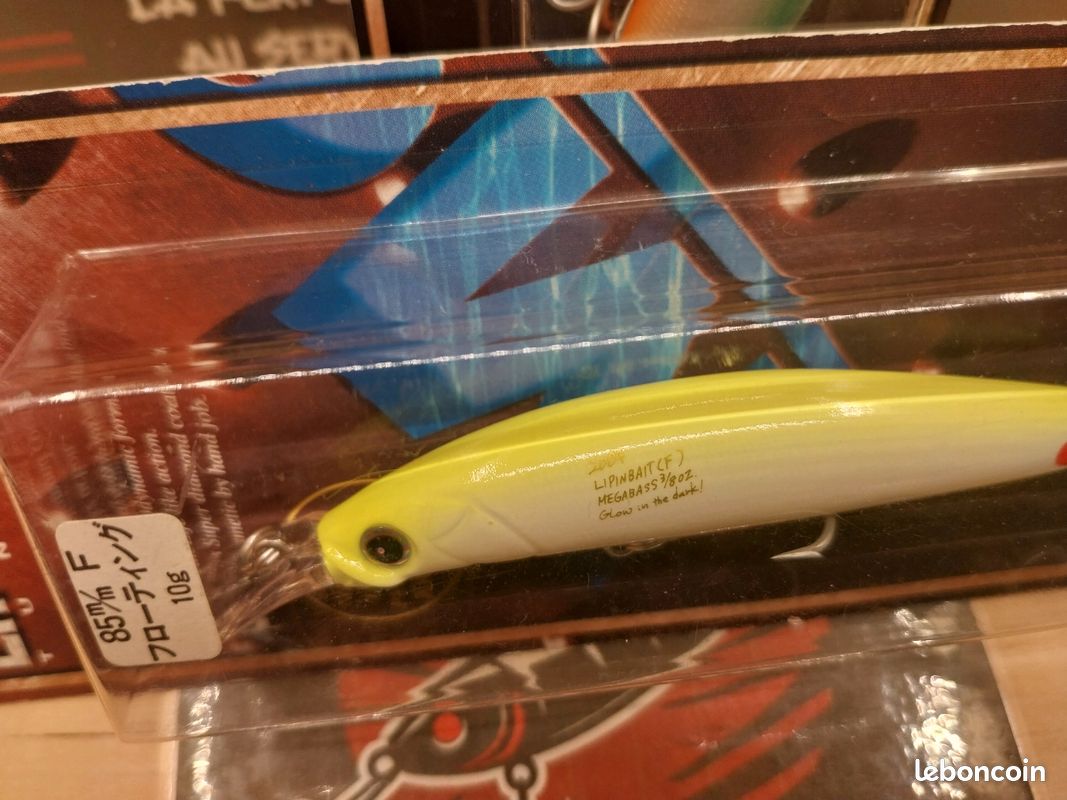 🎣 Leurre de pêche MEGABASS Lip-In Bait – 85 mm / 10 g – Neuf – 2 coloris disponibles – Import Japon 🇯🇵 (image 5)