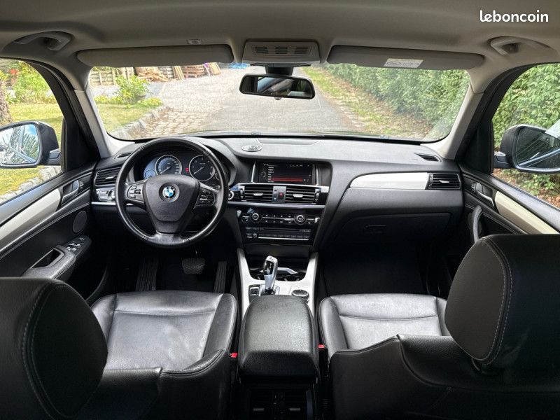 Bmw X3 (F25) SDRIVE18DA 150CH LOUNGE START EDITION * 2016 * CUIR * GPS * GARANTIE (image 9)