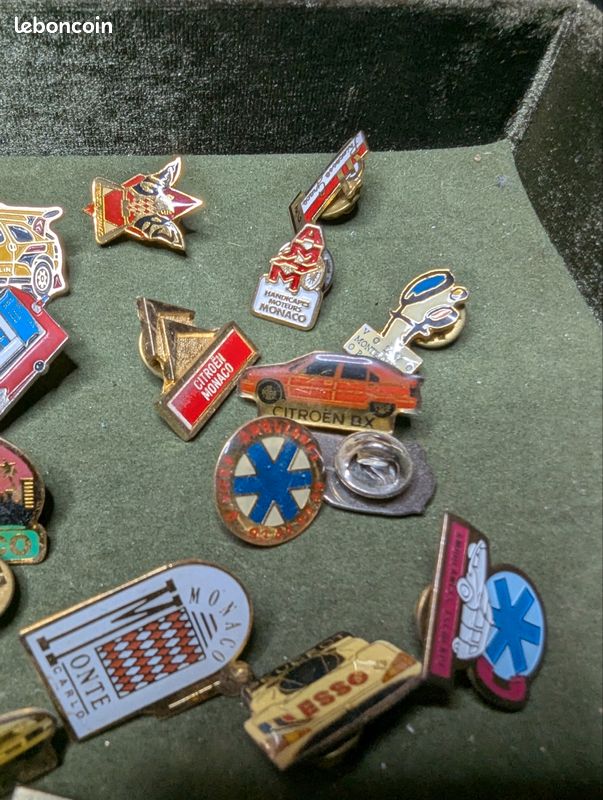 Pin's Citroën Sport Rallye - AX Poitevin Bourefranc 92 - Métal (Occasion)