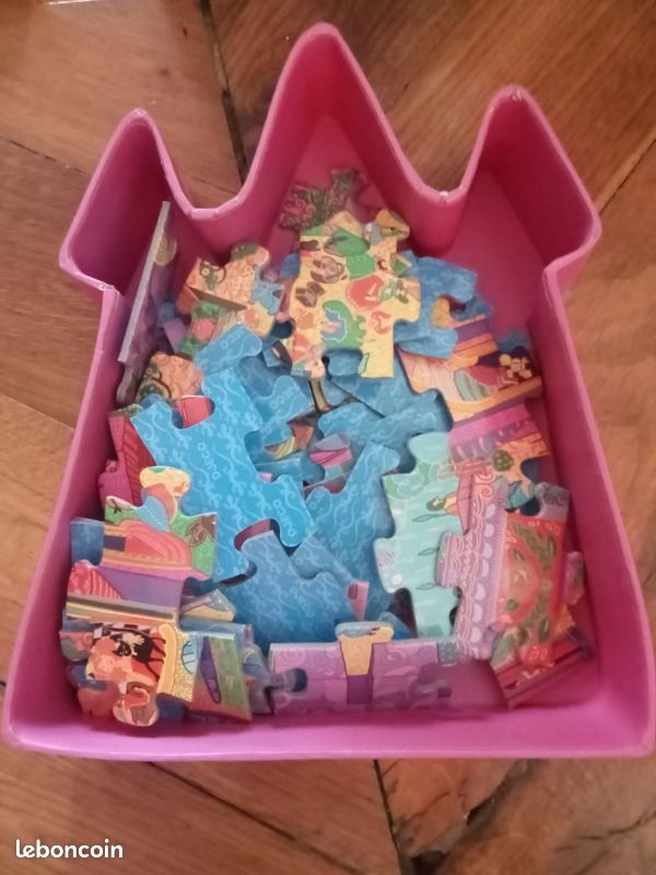 Puzzle Château féérique 54 pièces Djeco (image 3)
