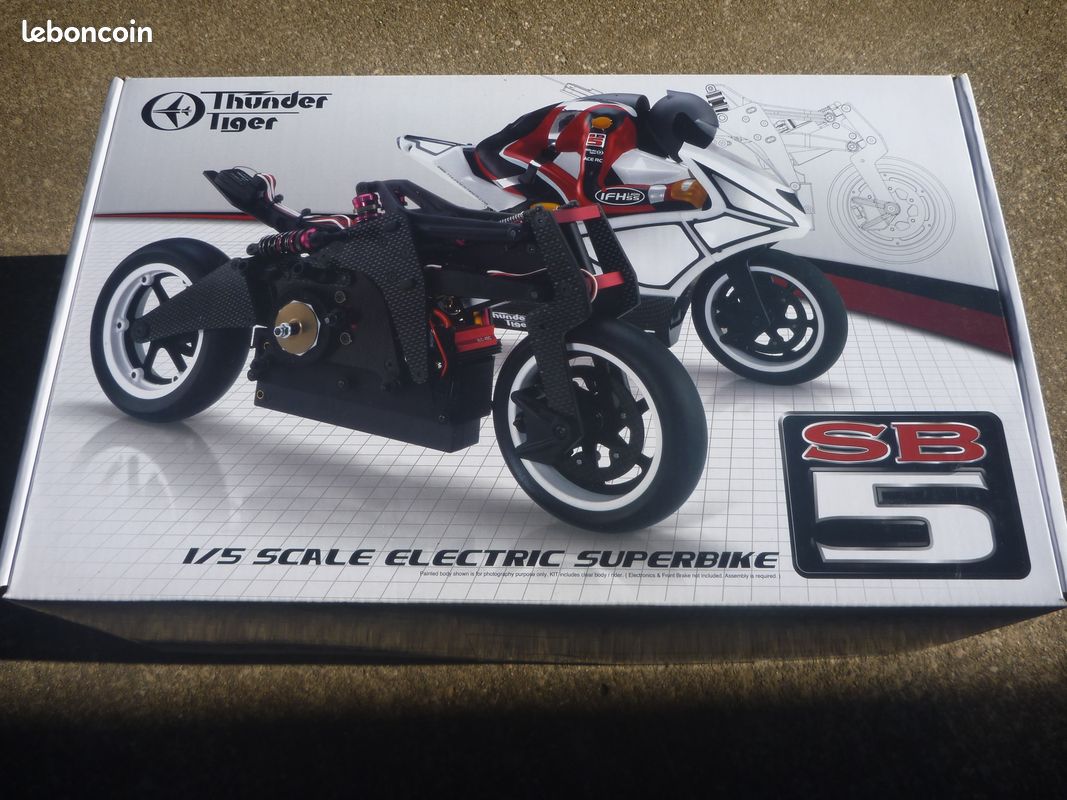 Moto Rc Thunder Tiger SB5 Carbon Pro Neuve Modélisme