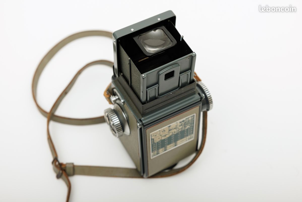 Rolleiflex Baby Black 4x4 | Appareil Photo Vintage Allemand | Xenar 3,5/60mm