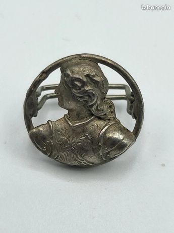 Jolie Broche Ancienne En Argent – Début 20ème Siècle – Bijou Vintage