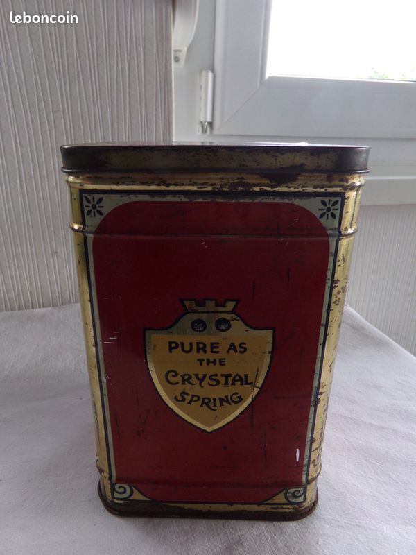 Boîte à Leurres Philson Vintage – Métal Marron – 12 X 7 X 8 Cm