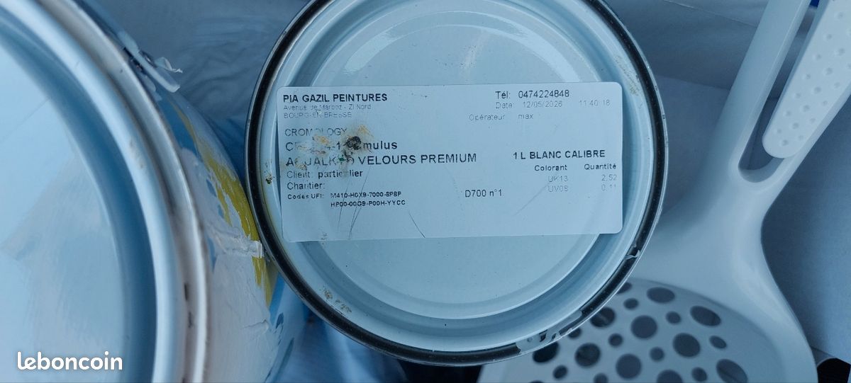 Pot de peinture 1L neuf - PiaGazil (image 1)