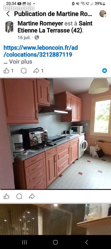 Appartement 3 pièces 63 m² · à Saint-Étienne · 63 m² · 350 €
