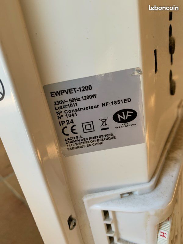Vends radiateur radian électrique Atlantic (image 4)