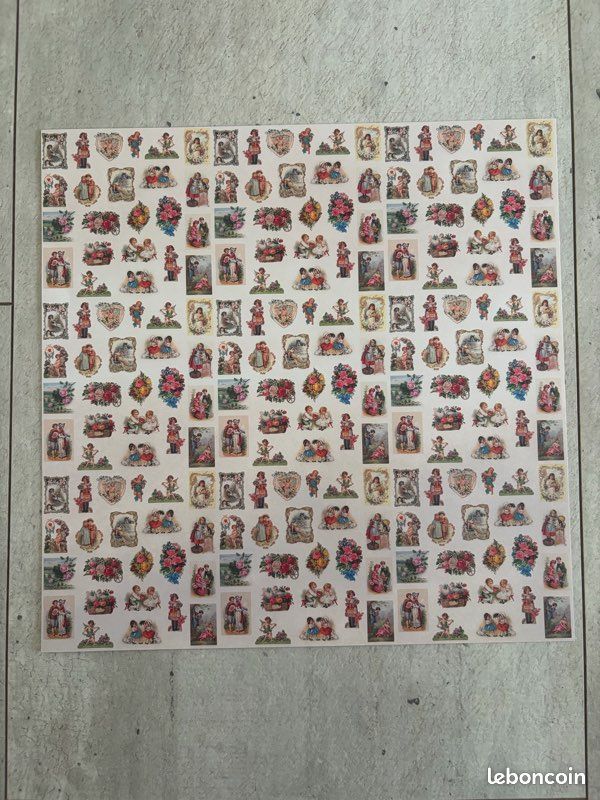 Lot de feuilles pour scrapbooking lot n 3 (image 9)