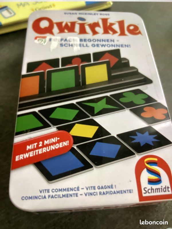 Jeu de cartes Schmidt Spiele Star Wars Qwirkle - Garçon-Fille - 8 année(s) - 1,46 kg - 295 mm