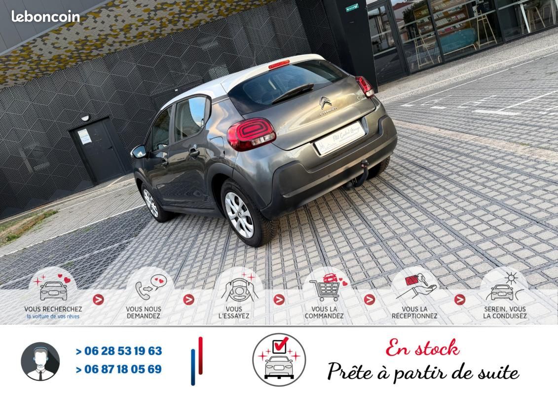 Citroën C3 1.2 i 82cv Feel 💳 x12 Vitres Crit'Air 1*Ct Kit Distribution Entretien Complet Ok*Véhic... (image 11)