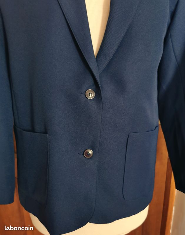 Blazer bleu marine T 38/40 (image 1)