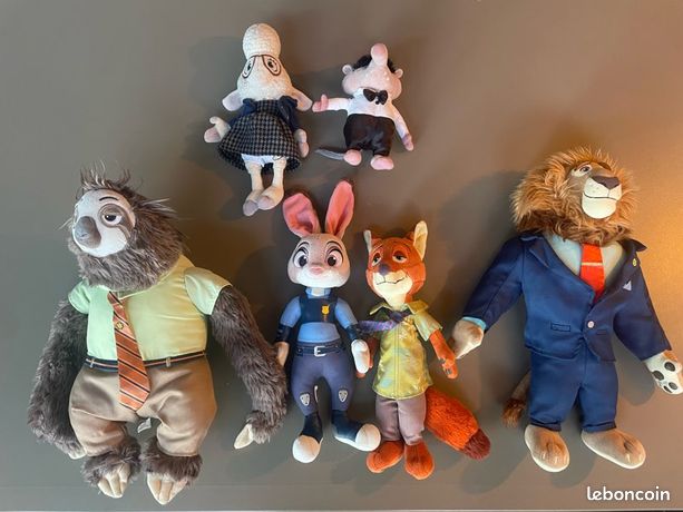 Collection Peluches Disney Zootopie Jeux Jouets