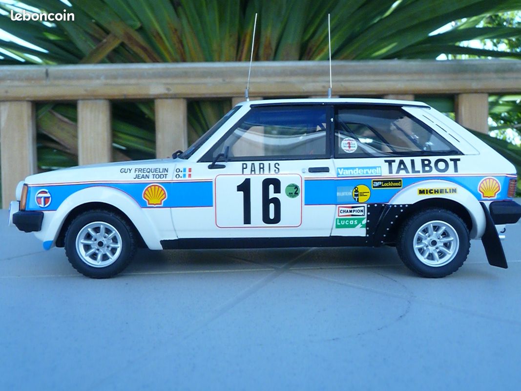 Talbot Sunbeam Rallye Monte-Carlo Frequelin 1/18 - Otto Ottomobile - Occasion
