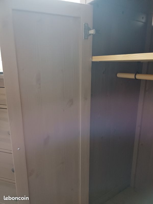 Lit et armoire assortis chambre enfant (image 11)