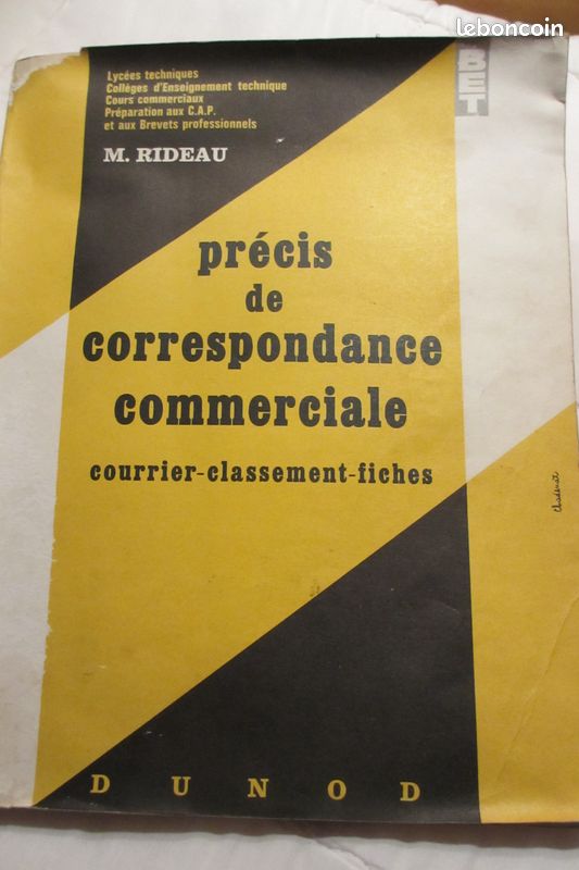 Ancien livre scolaire professionnel - NP69 (image 1)