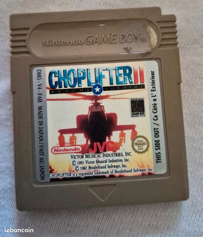 Game Boy GB: Dracula Densetsu II - Castlevania [TOP KONAMI ✓ EDITION RARE] Jap