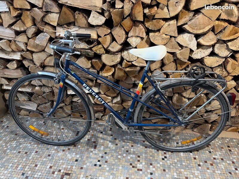 Vélo De Route Vintage Roger Rivière – Cadre Acier Orange – Made In France