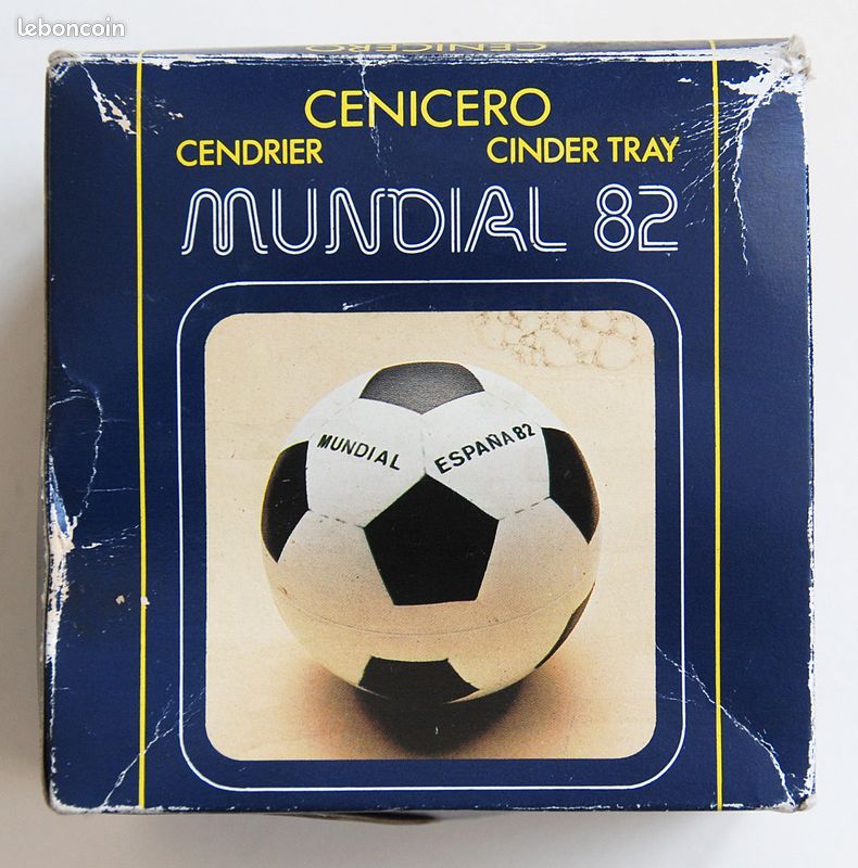 Cendrier Vintage Mundial 82 Espagne - Naranjito, édition Comercial 82 SA - Collection