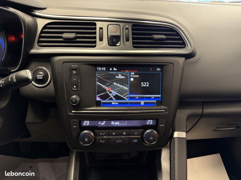 Renault KADJAR Intens TCE 130CV Essence -Vente à Marchand- Caméra/Jantes 17"Suivi Renault (image 14)