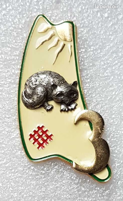 Insigne militaire : ABC : 2 R.D. 3 escadron N.B.C (image 1)