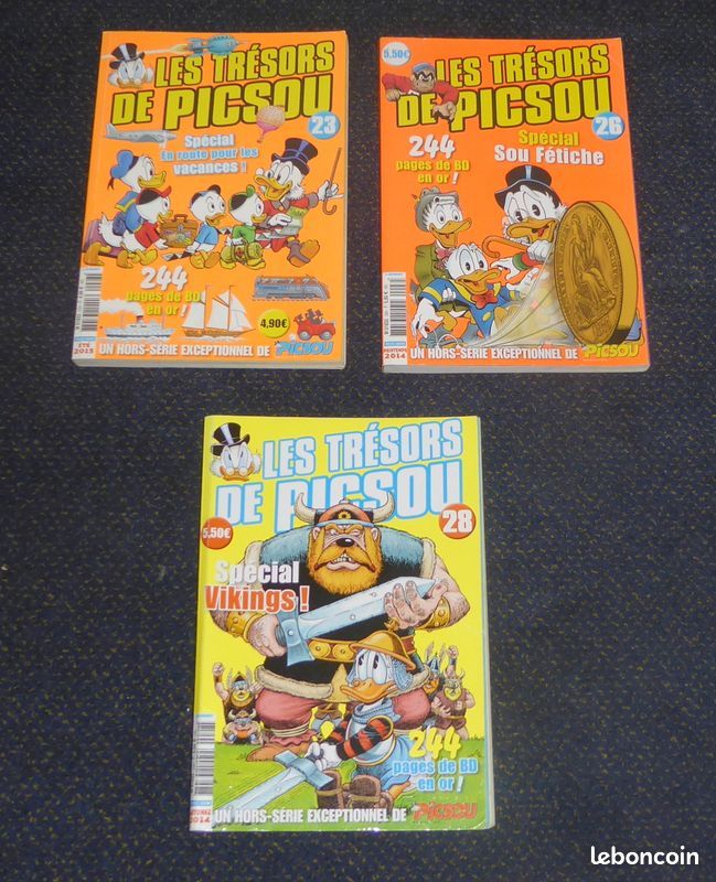 Mickey parade geant , super picsou geant , tresors et jeunesse de picsou.... (image 8)