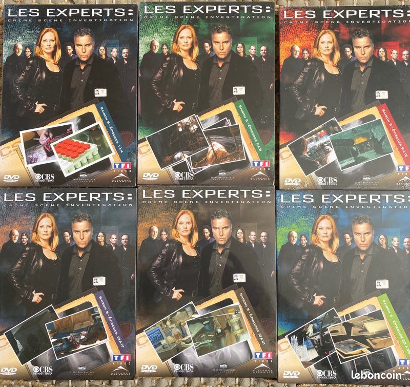 Lot de 6 DVD Saison 5 :Les Expetrs (image 1)