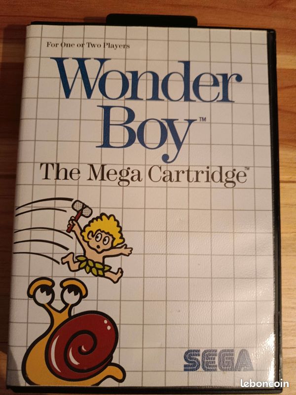Wonder Boy The Mega Cartridge Sega Master System (image 1)
