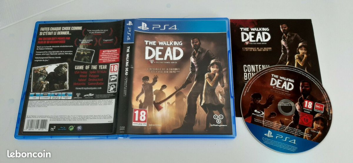 The walking dead - saison 1 - PS4 (image 1)