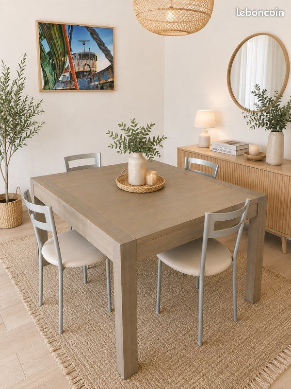 Grande Table avec rallonge Maison du monde (image 1)