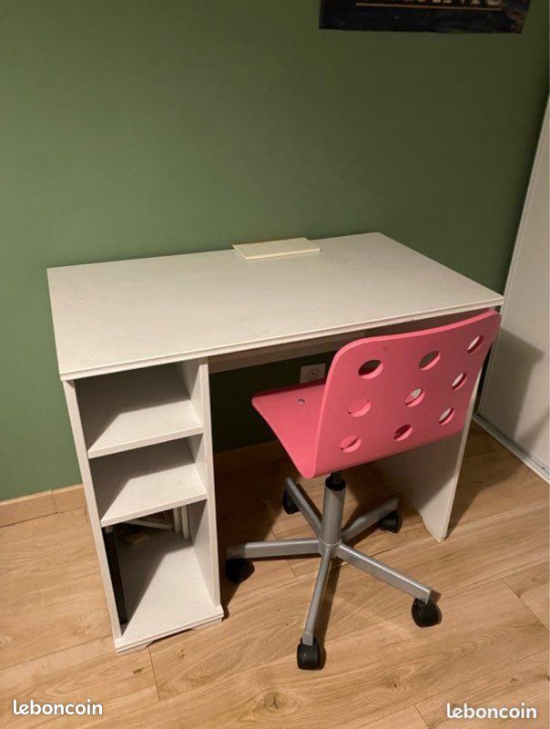 Bureau + chaise IKEA (image 1)