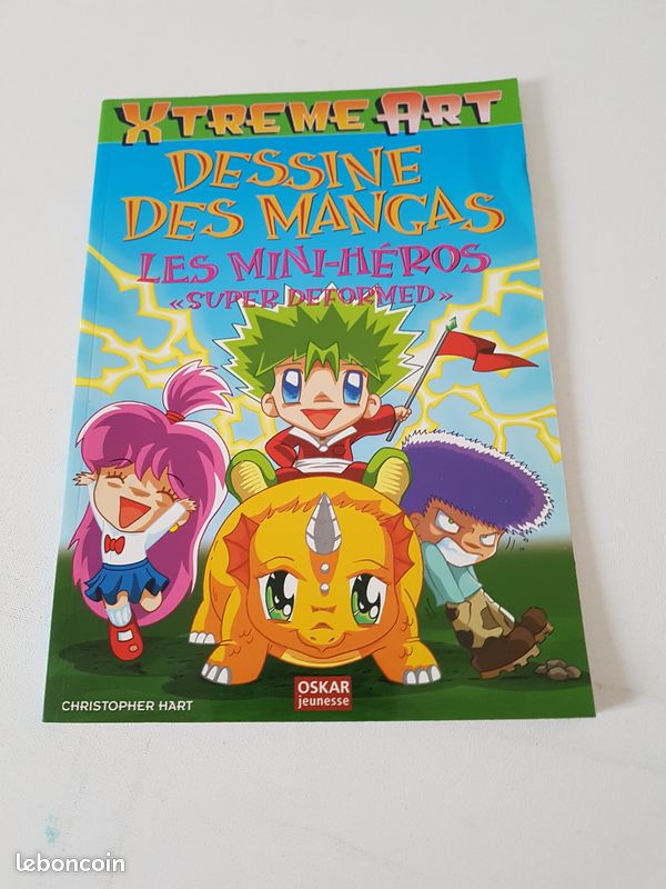 Livre dessine des mangas les mini-héros (image 1)