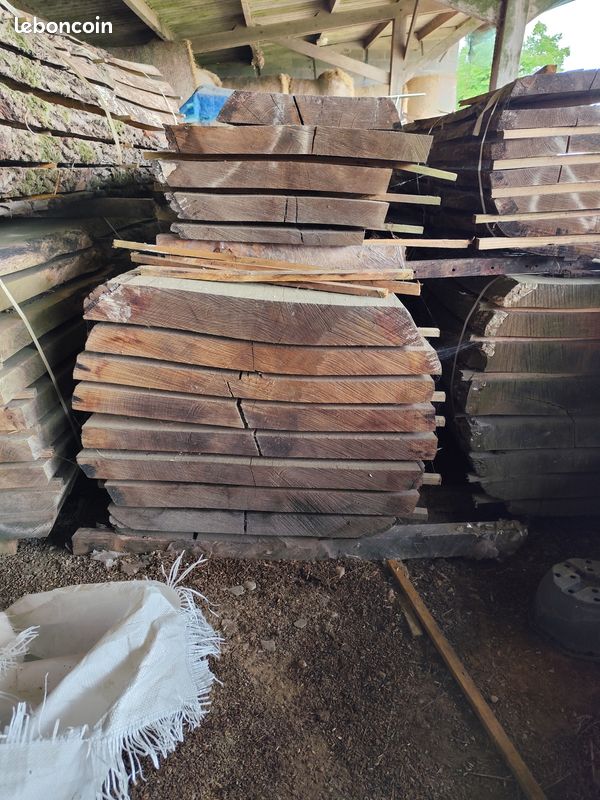 Planches En Chêne Massif Français 50x80x353mm - Bois Dur De Qualité Menuiserie, Non Traité